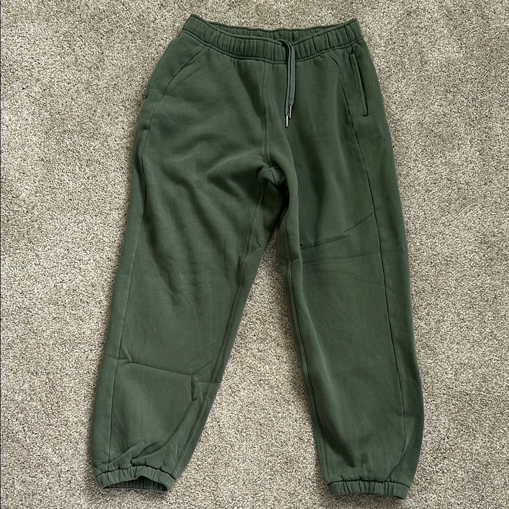 Lululemon Green Jogger Pants-Scuba
